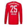 Bayern Munich Thomas Muller #25 Hemmatröja 2022-23 Långa ärmar